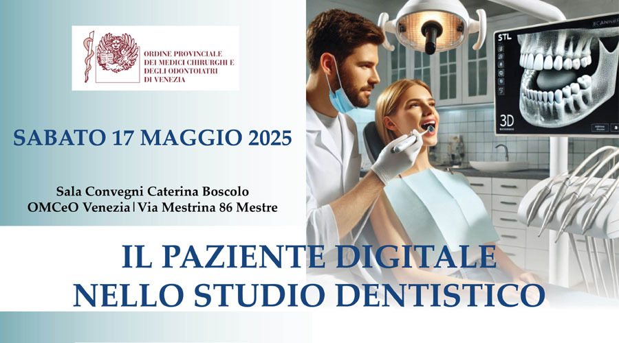 Clicca per accedere all'articolo Il paziente digitale nello studio dentistico: un nuovo convegno dell'Ordine il 17 maggio