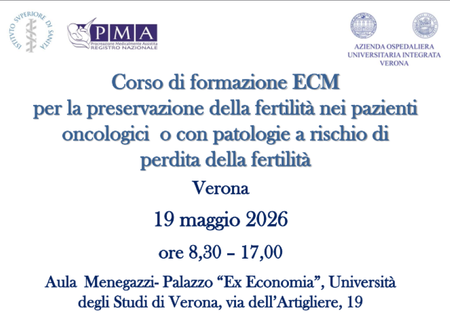 Clicca per accedere all'articolo Corso per la preservazione della fertilità nei pazienti oncologici o con patologie a rischio di perdita della fertilità