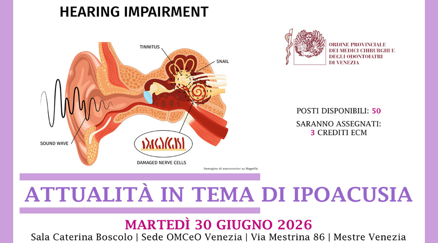 Clicca per accedere all'articolo Attualità in tema di ipoacusia _ 30 Giugno 2026