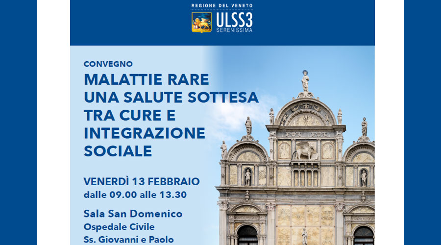 Clicca per accedere all'articolo Malattie rare tra cura e integrazione sociale_Ulss 3 Serenissima_13 Febbraio 2026