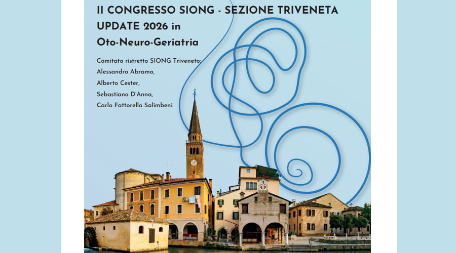 Clicca per accedere all'articolo II Congresso Siong_Sezione Triveneta_ Update 2026 in Oto-Neuro-Geriatria_4 Luglio 2026 