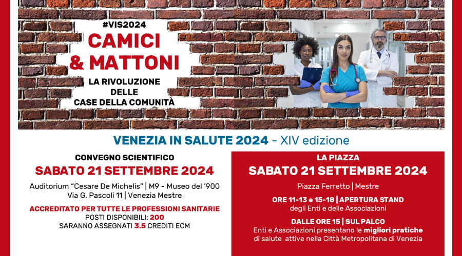 Clicca per accedere all'articolo Playlist_#VIS2024_Camici & Mattoni, la rivoluzione delle Case della Comunità_21.09.2024