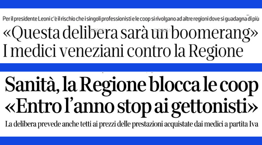 Clicca per accedere all'articolo Tetto al compenso dei gettonisti, Leoni: «Difficile trovare medici qualificati che rispondano ai bandi»