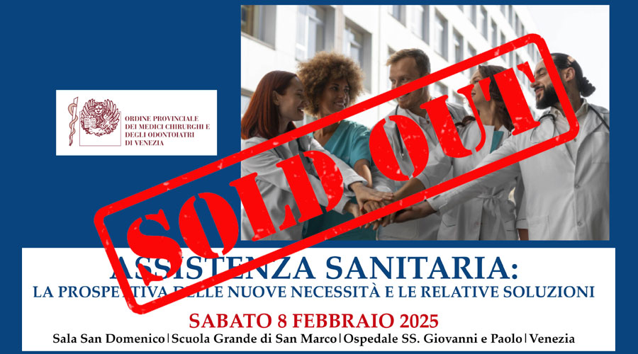 Clicca per accedere all'articolo Sold out il convegno sull'assistenza sanitaria in programma sabato: posti ECM esauriti
