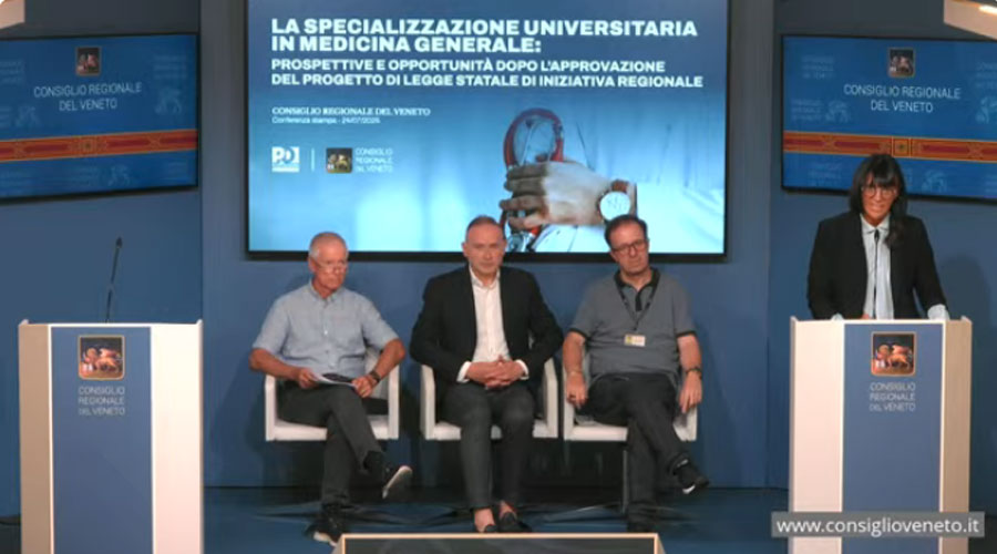 Clicca per accedere all'articolo Specializzazione in Medicina Generale: il Veneto approva la legge. Plauso dell'Ordine
