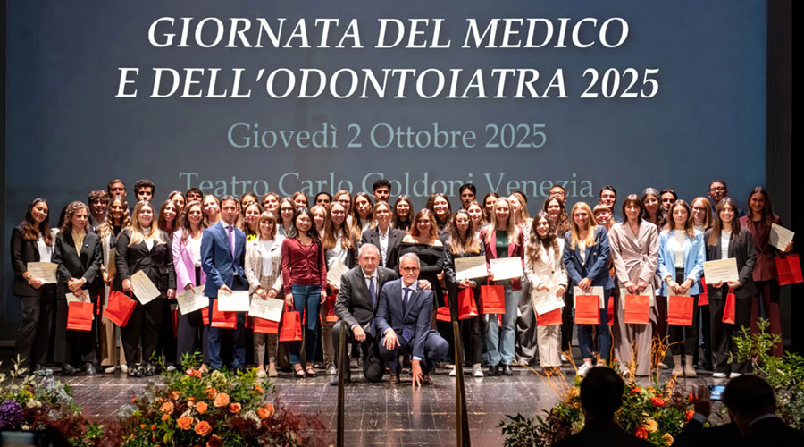 Clicca per accedere all'articolo Tra festa e riflessioni: al Teatro Goldoni la Giornata del Medico e dell’Odontoiatra 2025