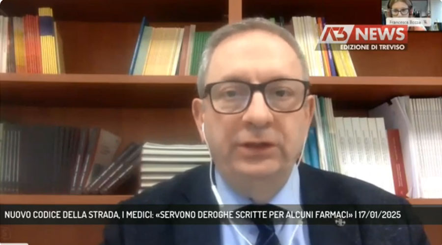 Clicca per accedere all'articolo Nuovo codice della strada, Leoni su Antennatre: «Servono deroghe scritte per alcuni farmaci»