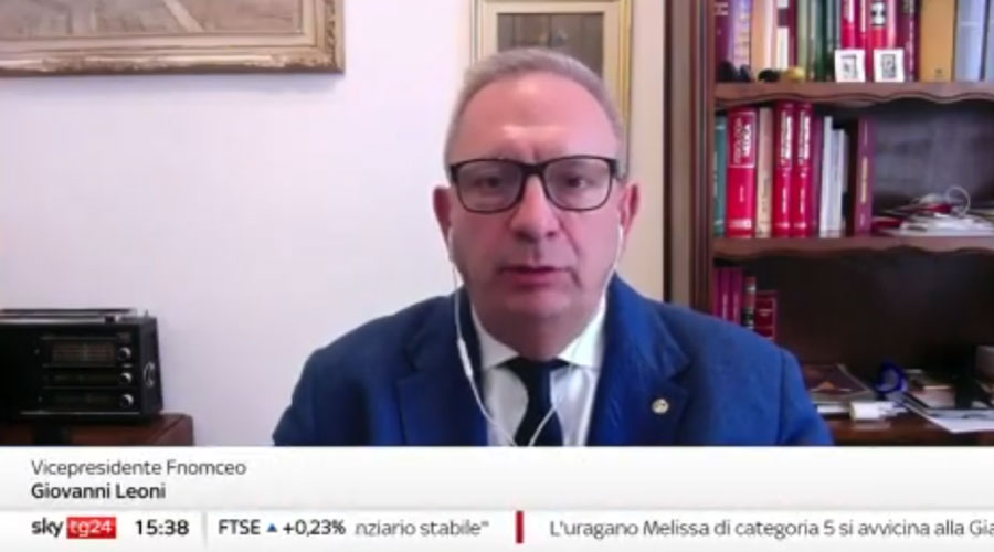 Clicca per accedere all'articolo Manovra di bilancio, Leoni (FNOMCeO) a Sky Tg24: «Colmare le disuguaglianze tra Nord e Sud»