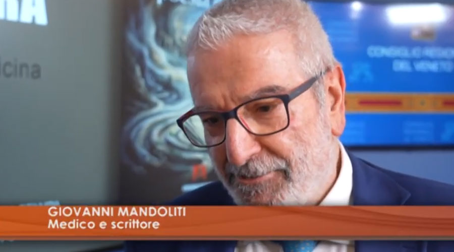 Clicca per accedere all'articolo Quando la poesia cura: su Televenezia la presentazione del saggio del dottor Mandoliti