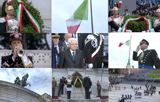 Clicca per accedere all'articolo Buon 25 aprile 2023 con l'omaggio al Milite Ignoto, Piazza Venezia, Altare della Patria, Roma