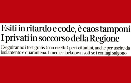 Clicca per accedere all'articolo Contagi in aumento, Leoni: «Meglio fermarsi con un lockdown soft»