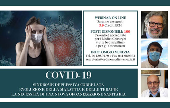 Clicca per accedere all'articolo Webinar di aggiornamento sul Covid: aperte le iscrizioni