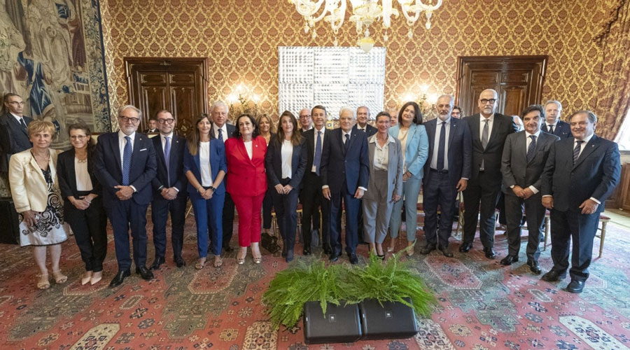 Clicca per accedere all'articolo I professionisti sanitari incontrano Mattarella: il presidente Leoni con la delegazione FNOMCeO