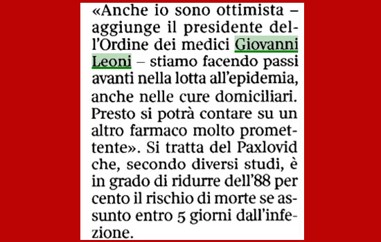 Clicca per accedere all'articolo Più guariti che contagi, Leoni: «Passi avanti nella lotta all'epidemia»