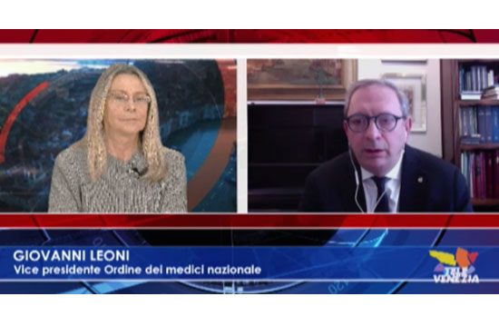 Clicca per accedere all'articolo Il presidente Leoni fa il punto sulla pandemia su Televenezia