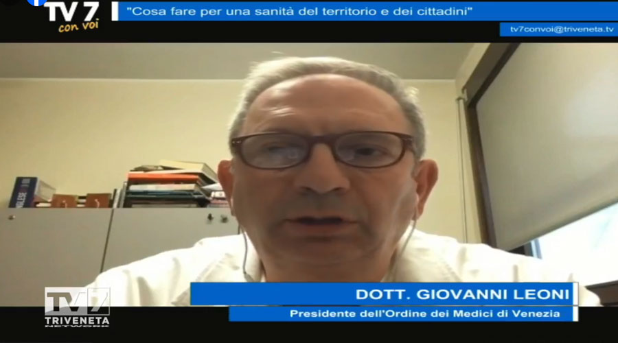 Clicca per accedere all'articolo Il grave problema della disinformazione e il rapporto di fiducia con i pazienti: Leoni a Tv7