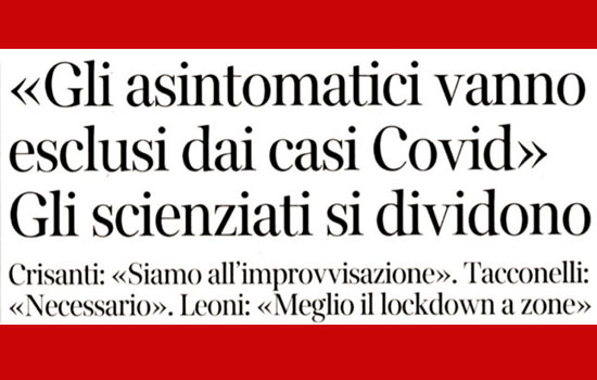 Clicca per accedere all'articolo Leoni sul Corriere del Veneto: «Lockdown mirato nelle zone più critiche»