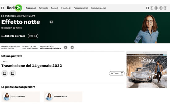 Clicca per accedere all'articolo Leoni Radio24 Revisione Criteri Positivi Covid