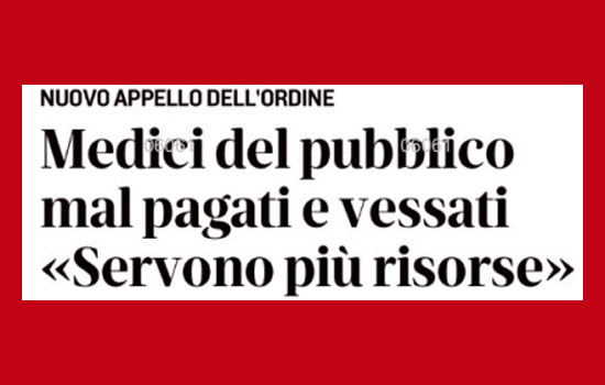 Clicca per accedere all'articolo Leoni alla Nuova Venezia: «Più risorse alla sanità pubblica»