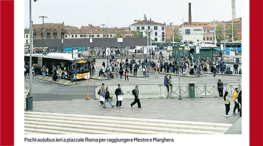 Clicca per accedere all'articolo Sciopero dei trasporti e pendolari della sanità, Leoni ribadisce: «Venezia zona disagiata»