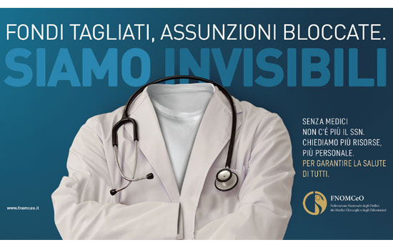 Clicca per accedere all'articolo "Invisibili": il nuovo spot FNOMCeO contro la politica indifferente