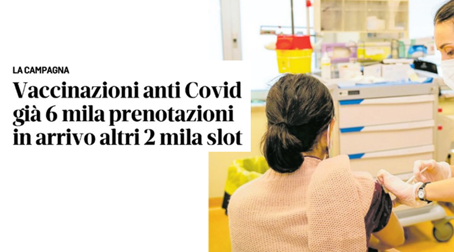 Clicca per accedere all'articolo Vaccini contro il Covid e l'influenza, l'appello del presidente Leoni: «Fateli entrambi»
